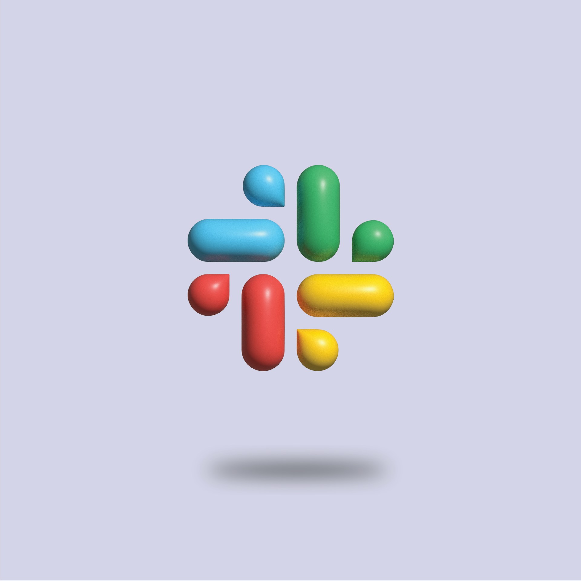 A slack art logo