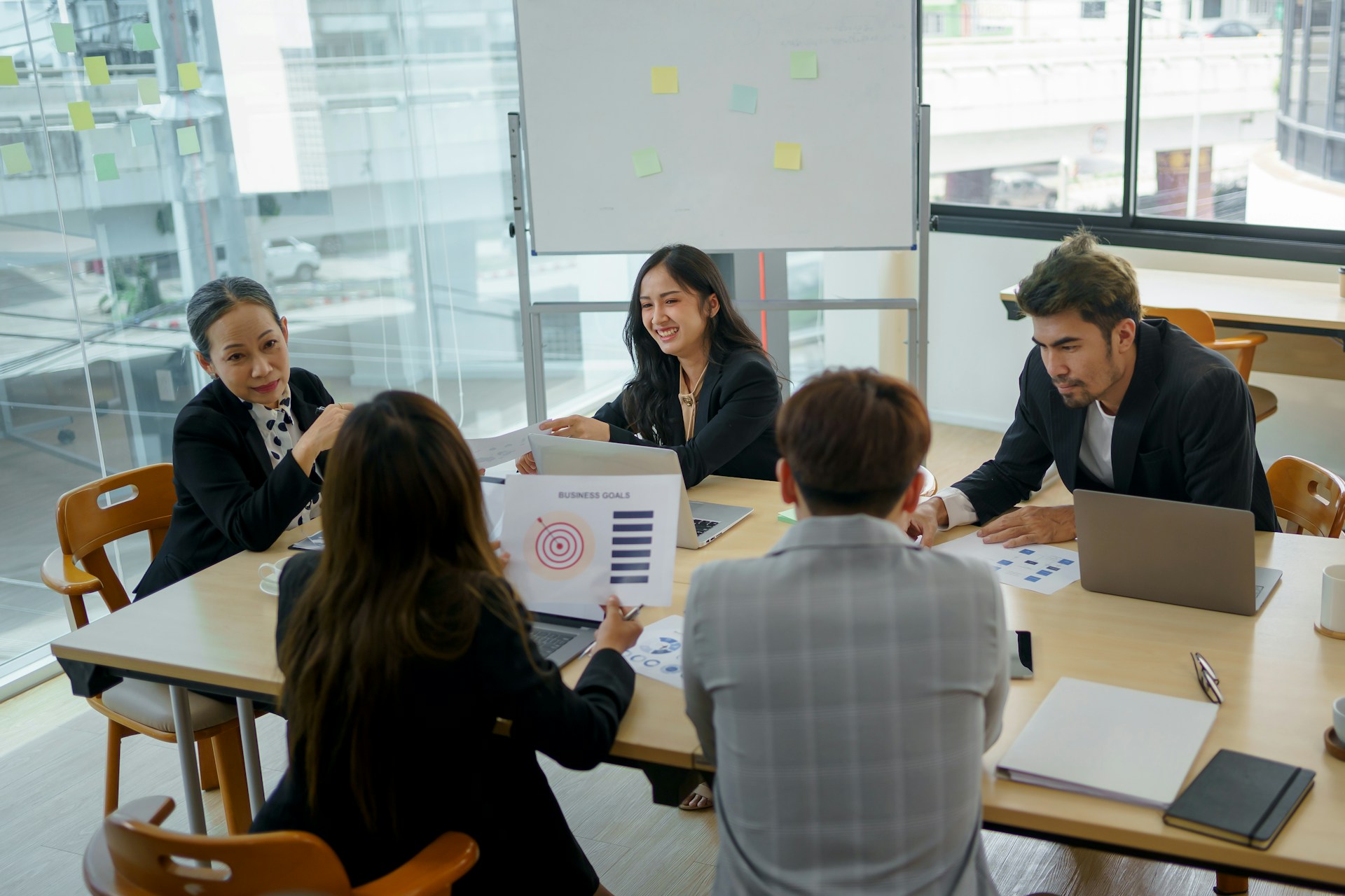 Group of people meeting