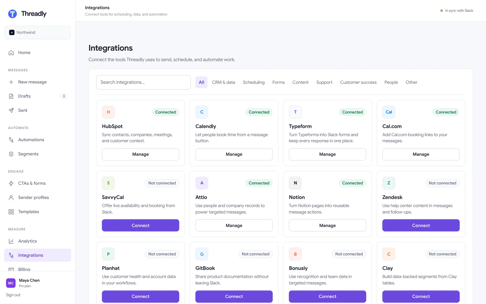 Integrations